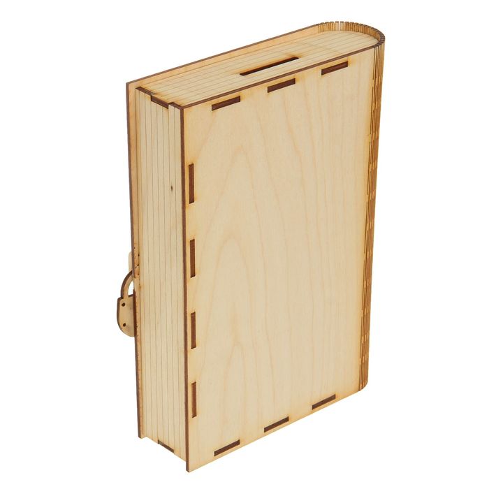 Копилка для декора " Книга "На отдых" 16х22х5 см (КД 00-03)