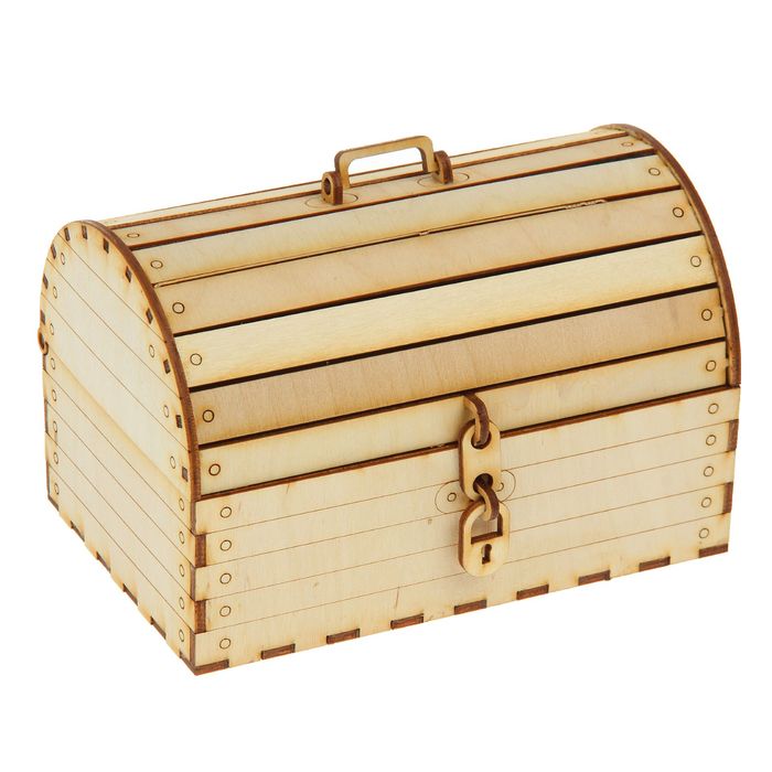 Копилка для декора "Сундук" 17х11х11 см (КД 00-10)