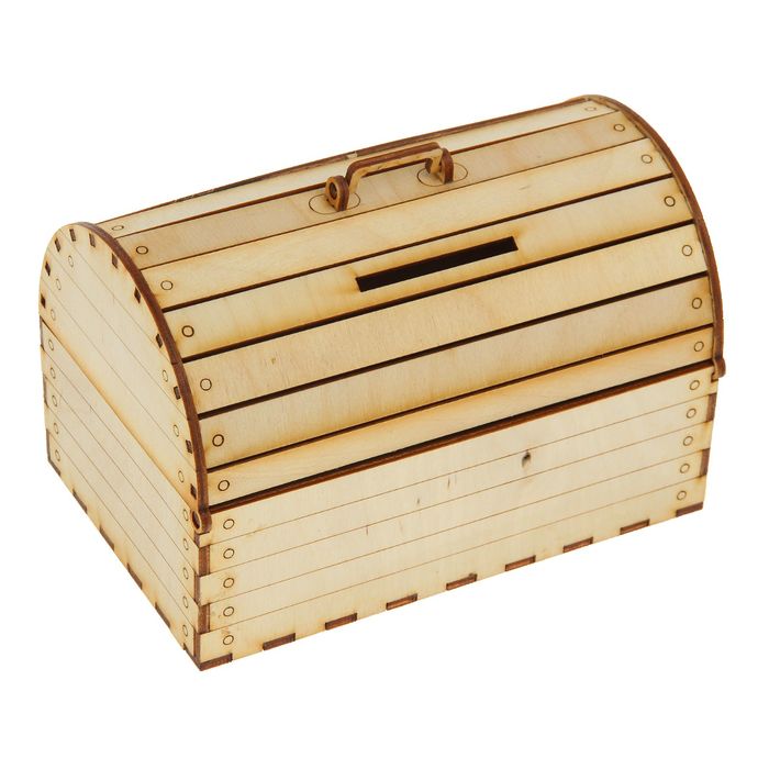 Копилка для декора "Сундук" 17х11х11 см (КД 00-10)