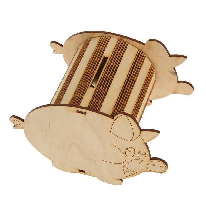 Копилка для декора "Поросенок" (набор 3 детали) 17х15х10 см (КД 00-25)