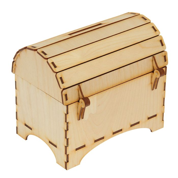 Копилка для декора "Сундук №2" 19х16х12 см (КД 00-29)