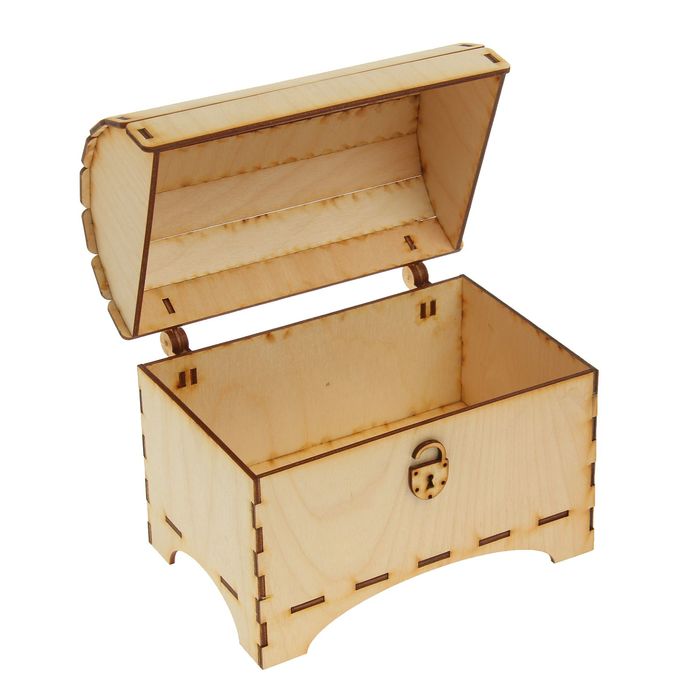 Копилка для декора "Сундук №2" 19х16х12 см (КД 00-29)
