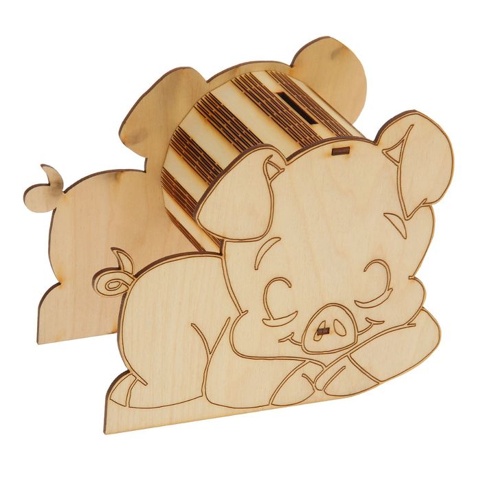 Копилка для декора "Свинья" (набор 3 детали) 16х12х10 см (КД 00-35)