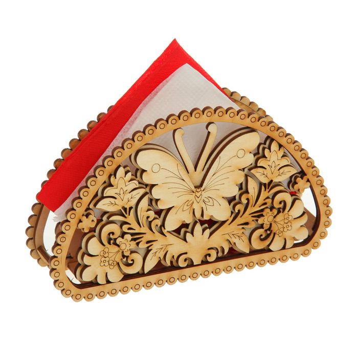 Салфетница "Бабочка" 17х10х4,5 см (СД 00-17)