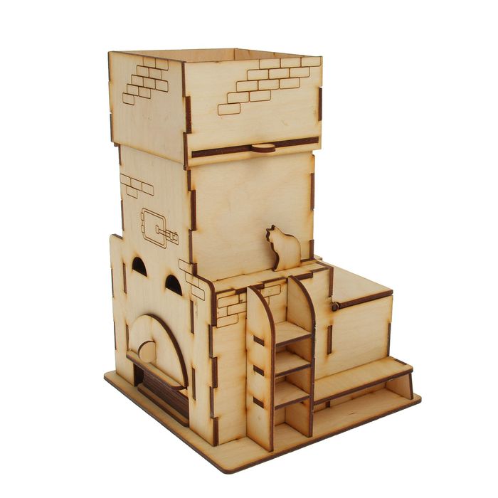 Чайный домик "Печка" набор 10 предметов 16х16х23 см (ЧД 00-08)