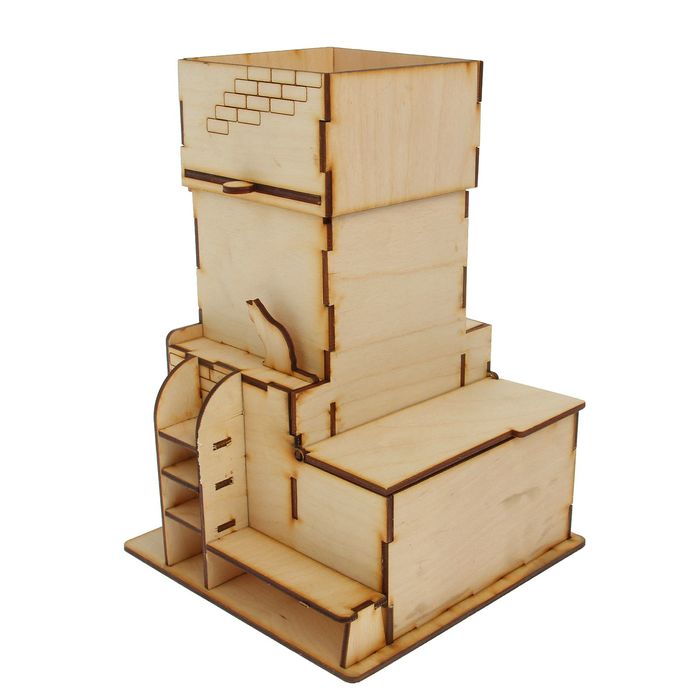 Чайный домик "Печка" набор 10 предметов 16х16х23 см (ЧД 00-08)