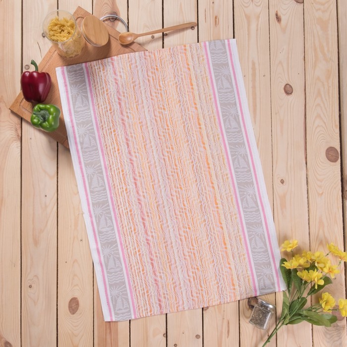 Полотенце 50х70 см DomoVita, цвет МИКС