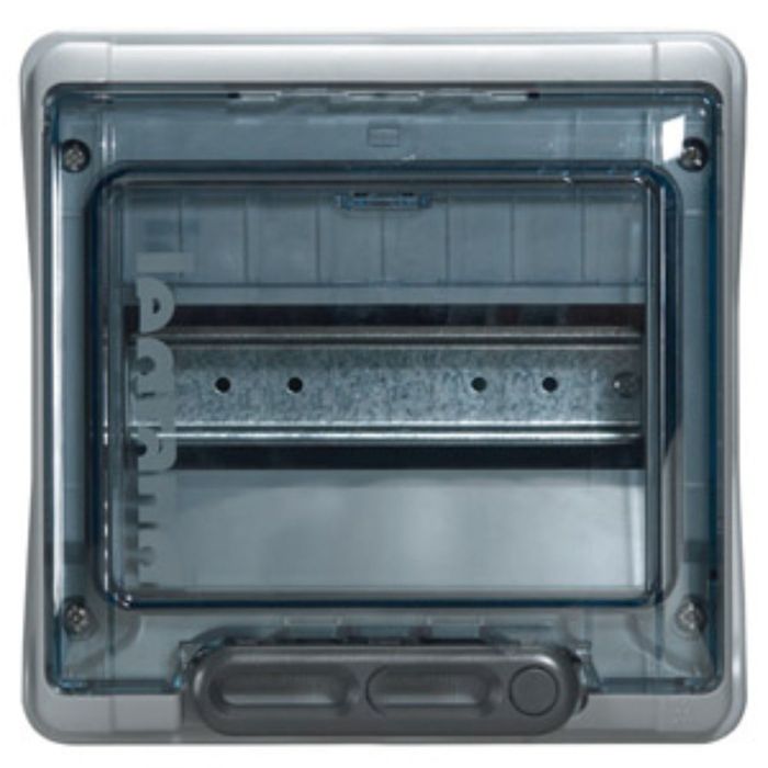 Бокс ОП Legrand "Plexo ", Legrand, IP65, 8м, сер/дым. двер., 601978