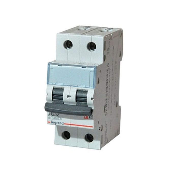 Выключатель авт. мод. Legrand, 2п, C 16А, TX3, 6кА 404042