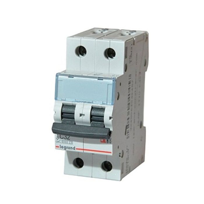 Выключатель авт. мод. Legrand, 2п, C 32А TX3, 6кА 404045