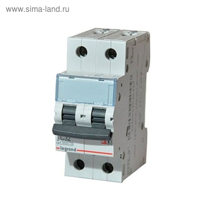 Выключатель авт мод Legrand 2п C 32А TX3 6кА 404045 809₽