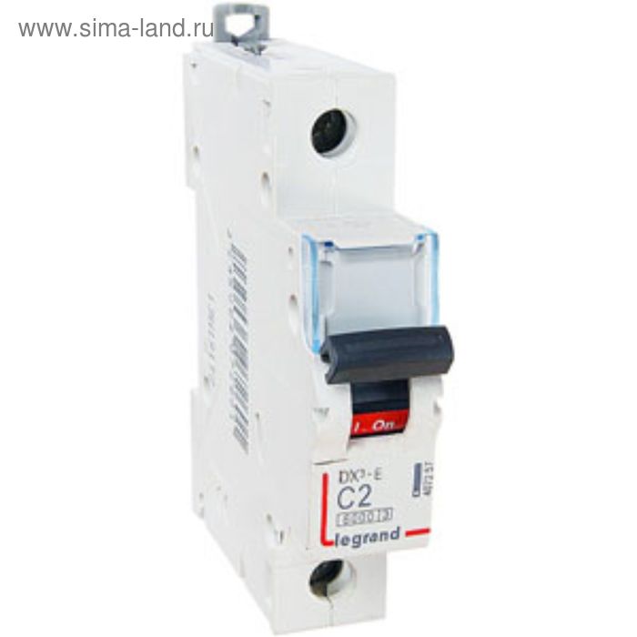 

Выключатель авт. мод. Legrand, 1п, C 2А DX3-E 6кА 407257