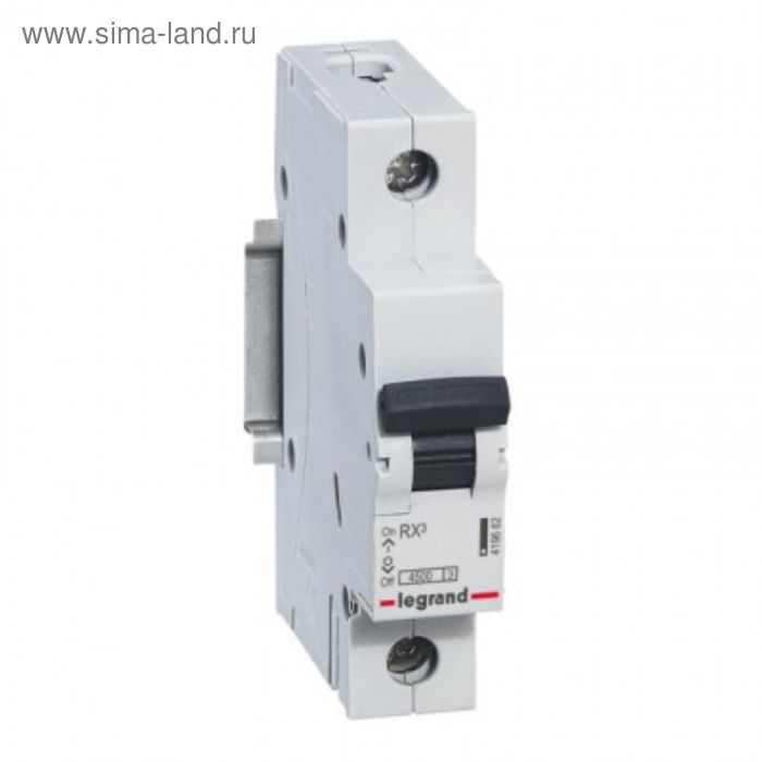 

Выключатель авт. Legrand, 1 п, C 40 А, RX3, 4. 5 кА 419668