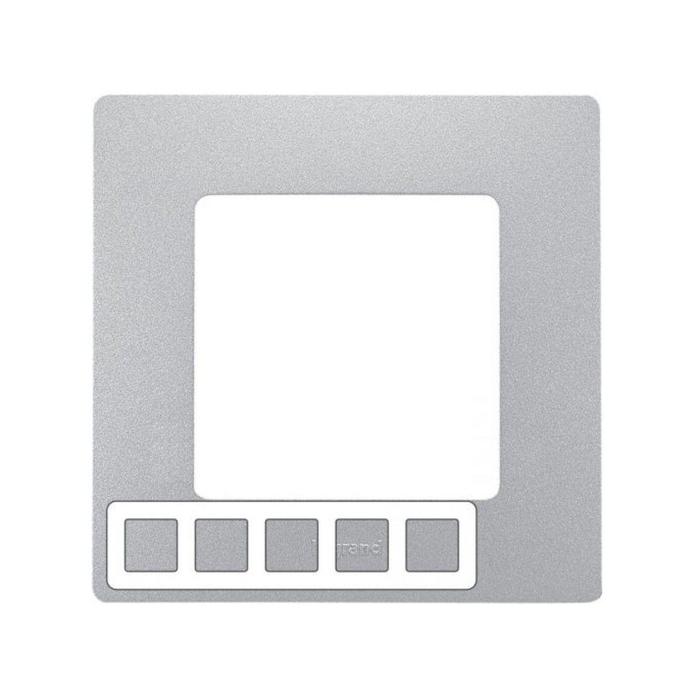 Рамка 5-м Legrand "Etika ", алюм. 672555