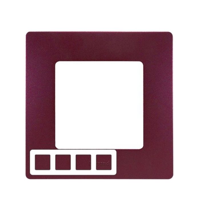 Рамка 4-м Legrand "Etika ", сливовый 672564