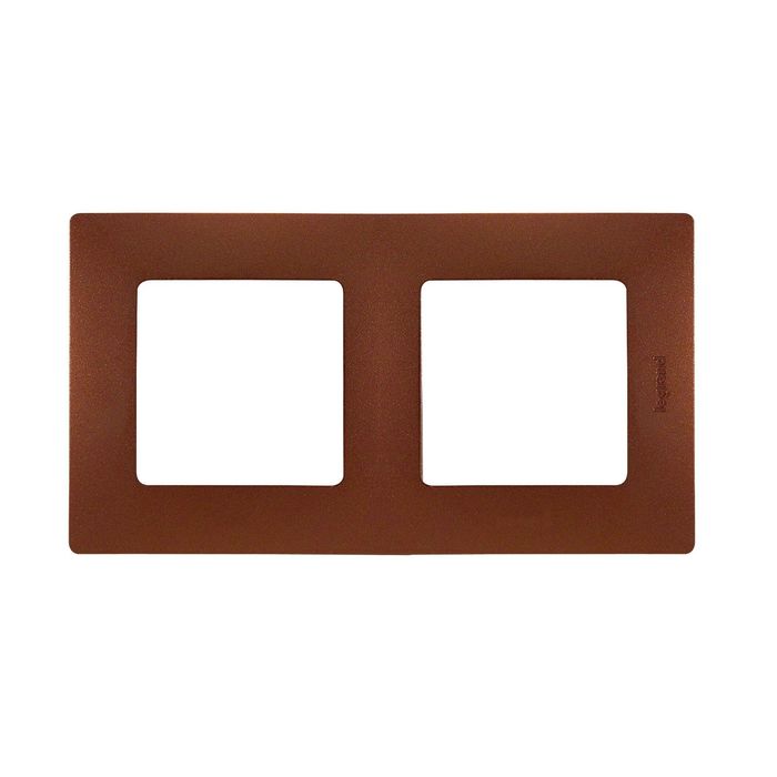 Рамка 2-м Legrand "Etika ", какао 672572