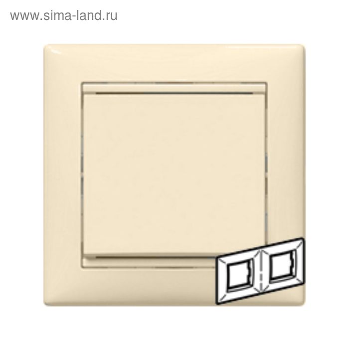 

Рамка 2-м Legrand "Valena ", горизонт. сл. кость инд. упак. (DIY-упак) 695632