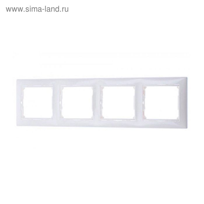 

Рамка 4-м Legrand "Valena ", горизонт., бел. инд. упак. (DIY-упак) 694255