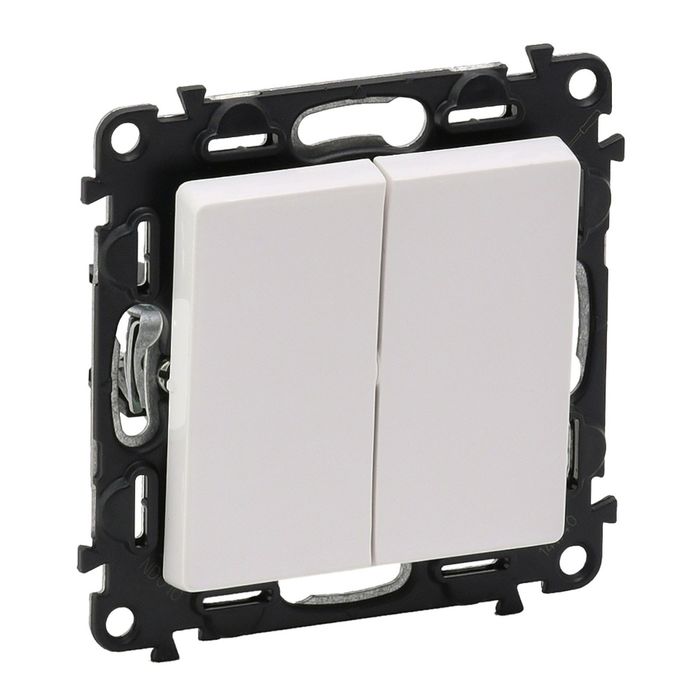 Механизм переключателя 2-кл. Legrand "Valena Life ", 10А, 250В, белый, 752408