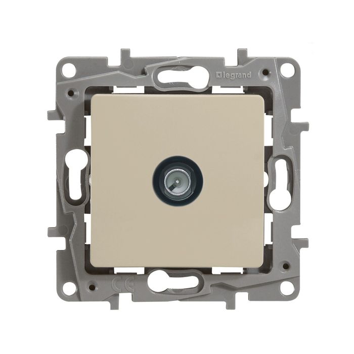 Механизм розетки TV СП Legrand "Etika Plus ", проходная 15дБ, сл. кость 672363