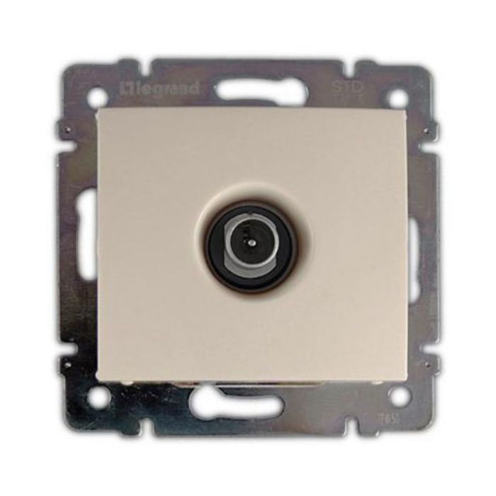 Механизм розетки TV СП Legrand "Valena ", проходная 14дБ сл. кость 774331