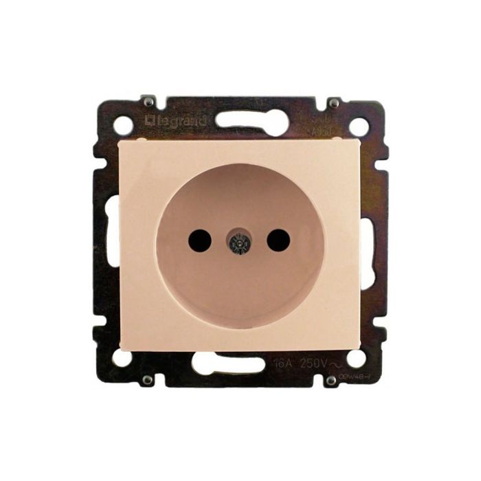Механизм розетки 1-м СП Legrand "Valena ", защ. шторки, с заземл. сл. кость 774321