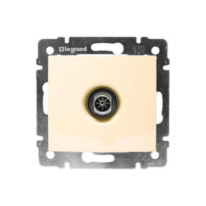 Механизм розетки TV СП Legrand "Valena ", оконечная 10дБ сл. кость 774330