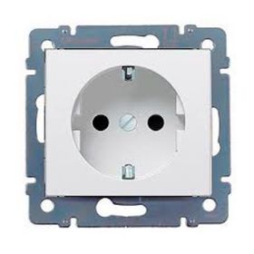 

Механизм розетки 1-м СП Legrand "Valena ", с заземл. бел. (DIY-упак. ) 694280