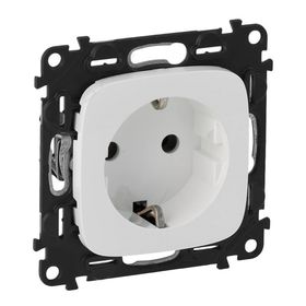 

Механизм розетки Legrand "Valena Allure ", 16А, 250В, 2К+З, белый, 753724