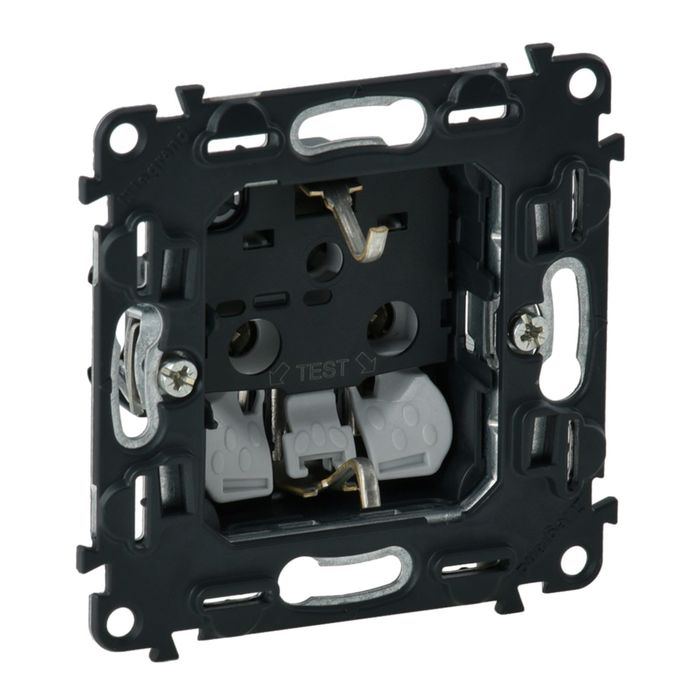 Механизм розетки Legrand "Valena In'matic ", 16А, 250В, 2К+З безвинт. зажимы. 753021