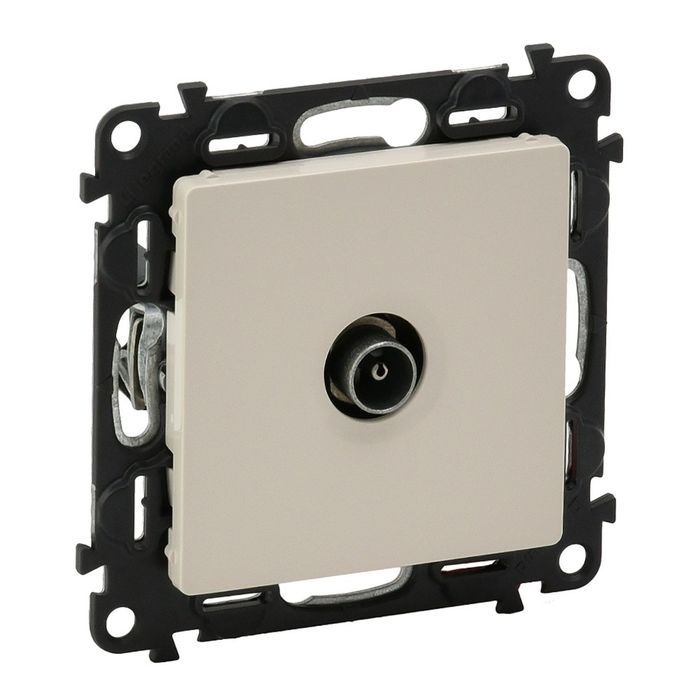 Механизм розетки TV Legrand "Valena Life ", оконечная, 10дБ 0-862 мГц, сл. кость, 753560