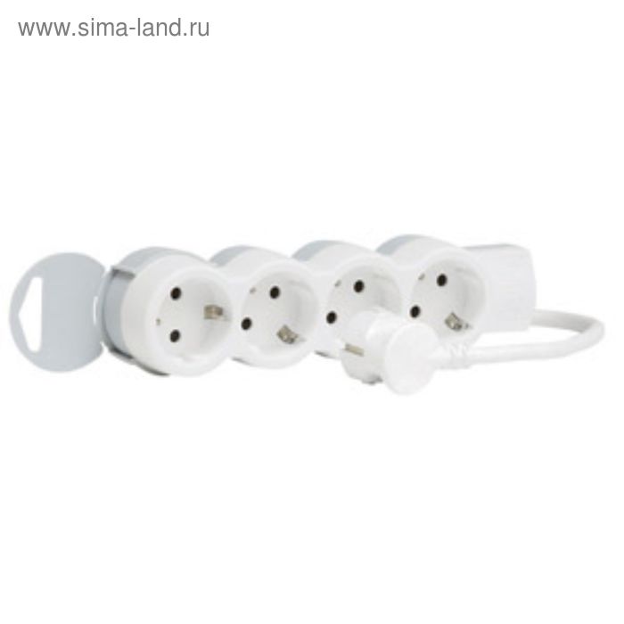 Удлинитель Legrand 4х3 м с заземл 695007 1895₽