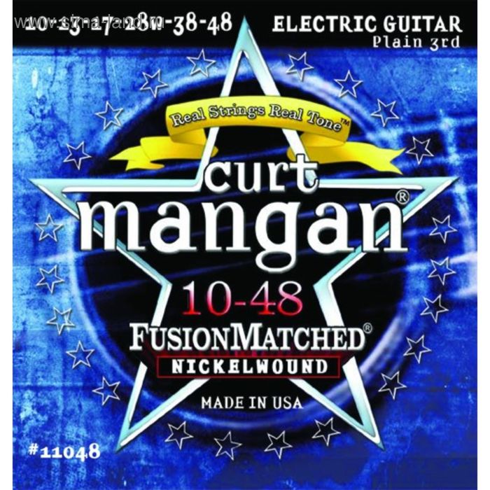 Струны для электрогитары CURT MANGAN 10-48 Nickel Wound Set