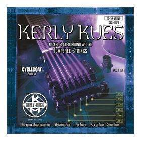 

Струны для электрогитары KERLY KQX-1254 Kues Nickel Plated Steel NPS Tempered