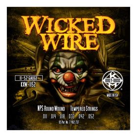 

Струны для электрогитары KERLY KXW-1152 Wicked Wire NPS Roundwound Tempered