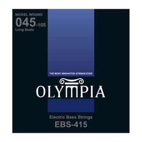 

Струны для бас-гитары OLYMPIA EBS415 струны д/бас-гитары, 4 стр.045-105, никель