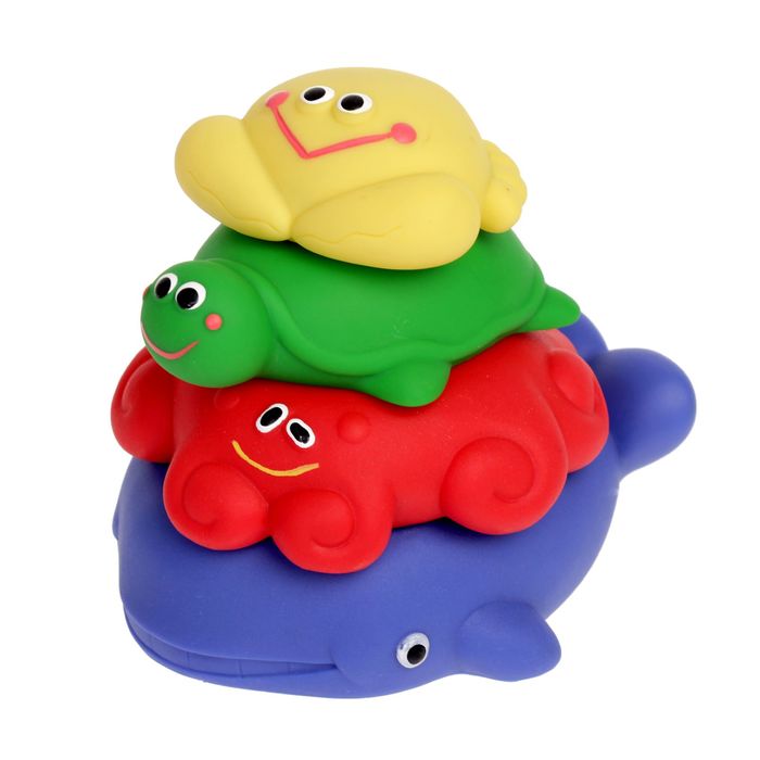 Резиновая игрушка "Морская пирамидка"