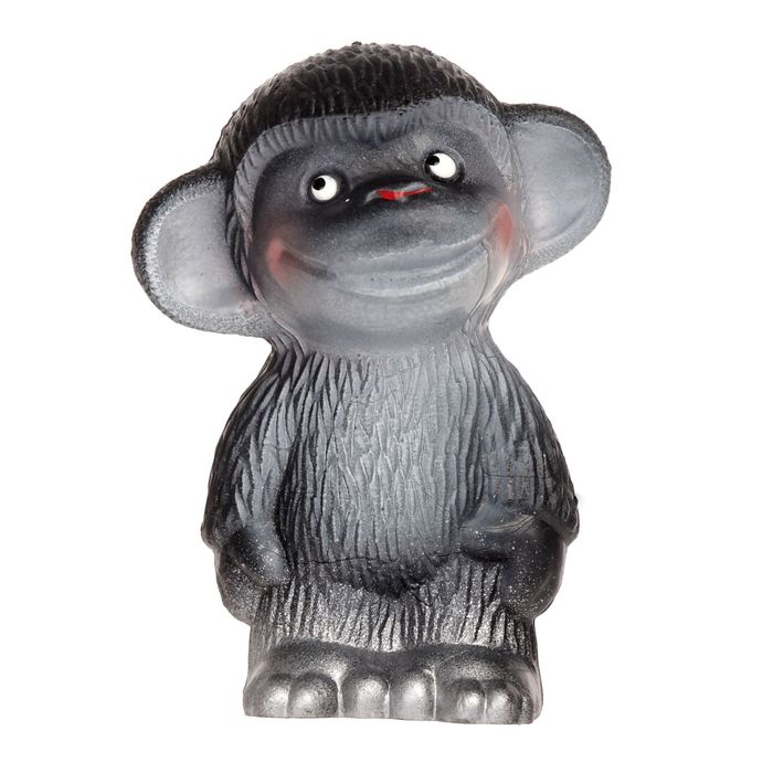 Резиновая игрушка "Обезьянка Уголек"