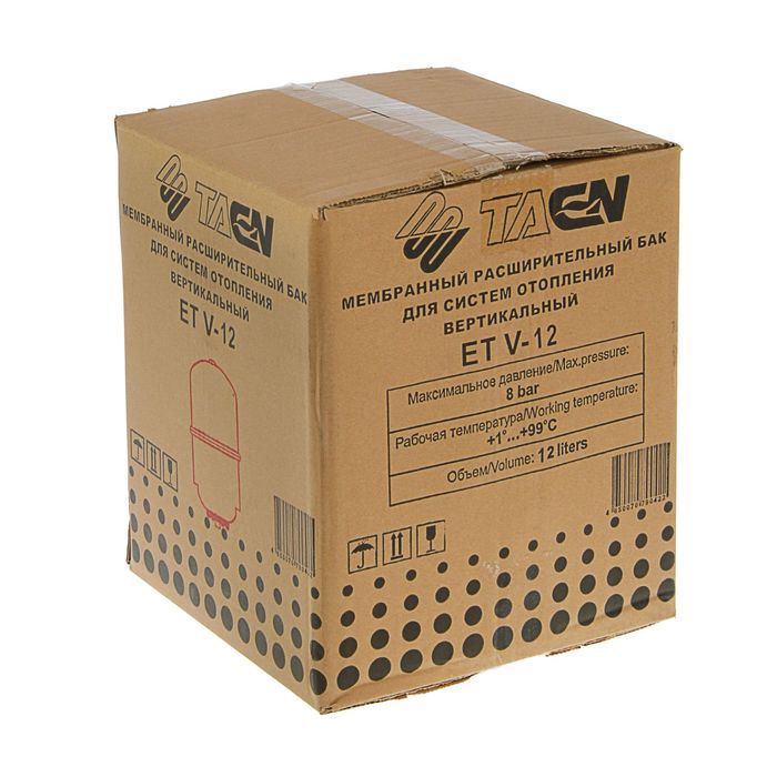 Бак расширительный TAEN, для систем отопления, вертикальный, 12 л
