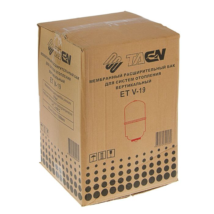 Бак расширительный TAEN, для систем отопления, вертикальный, 19 л