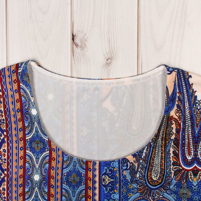 Комплект женский (туника, бриджи) Этника-2 цвет восточная ночь, р-р 56