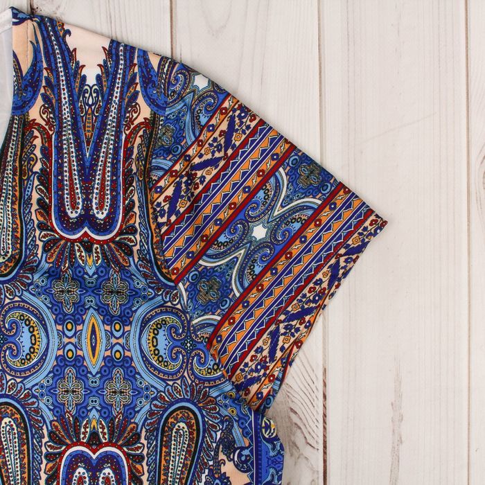 Комплект женский (туника, бриджи) Этника-2 цвет восточная ночь, р-р 56