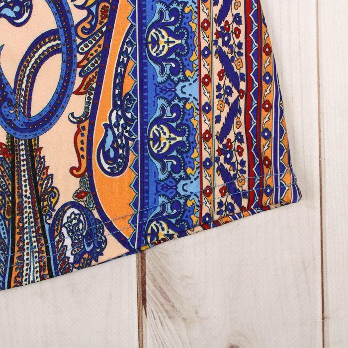 Комплект женский (туника, бриджи) Этника-2 цвет восточная ночь, р-р 56