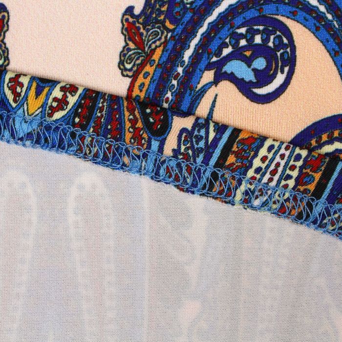 Комплект женский (туника, бриджи) Этника-2 цвет восточная ночь, р-р 56