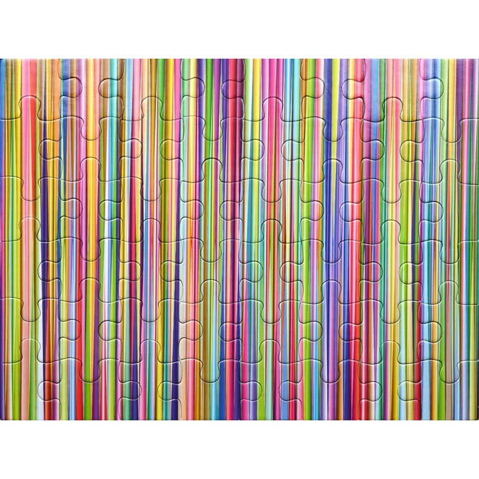 Пазл-антистресс в консервной банке "Жизнь без черных полос" (150х200 мм,набор 48 деталей)