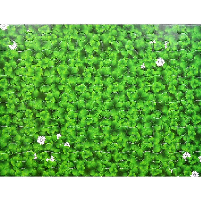 Пазл-антистресс в консервной банке "Собери на удачу" (150х200 мм, набор 48 деталей)