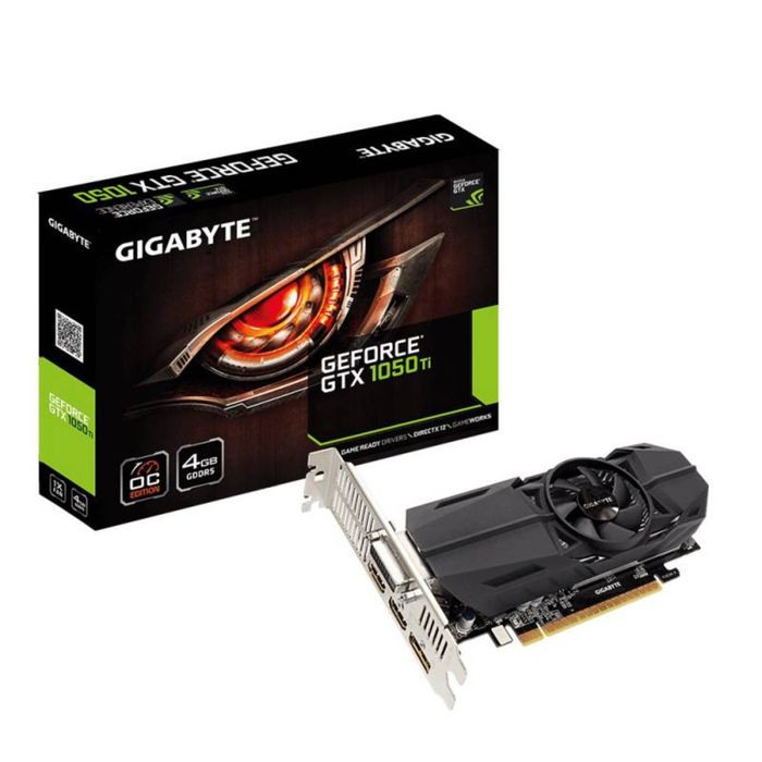 Видеокарта Gigabyte GeForce GTX 1050TI (GV-N105TOC-4GL) 4G,128bit,GDDR5,1328/7008