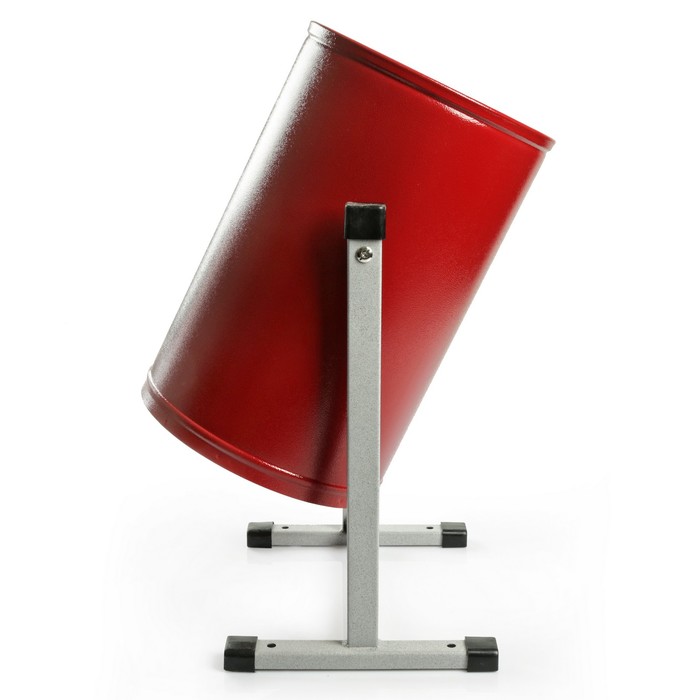 Урна для мусора 21 л "Уралочка Бюджет", цвет красный