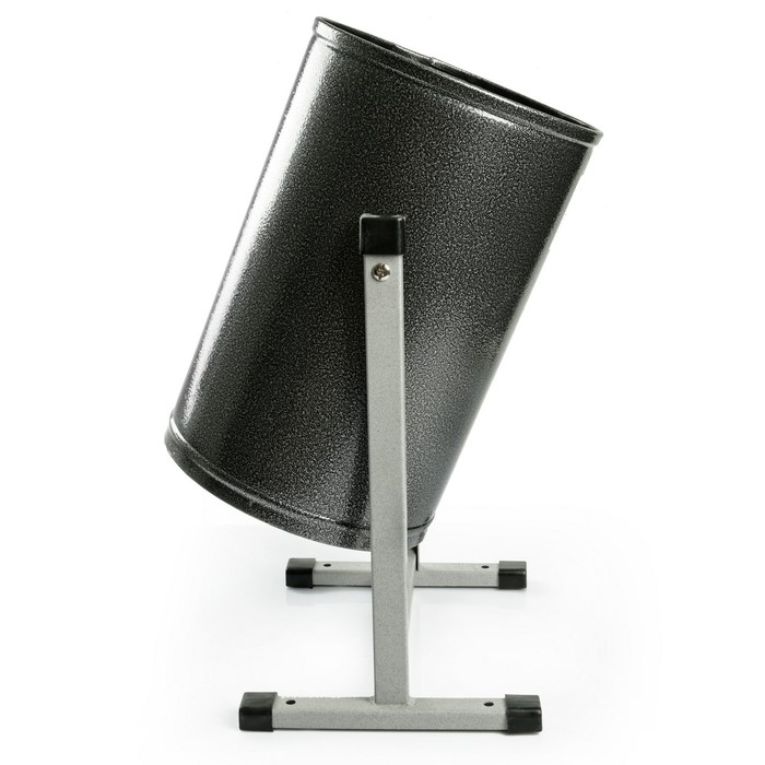 Урна для мусора 21 л "Уралочка Бюджет", цвет серебро