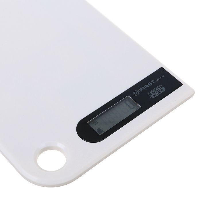 Весы кухонные электронные FIRST 6401-1-WI, до 5 кг, белые